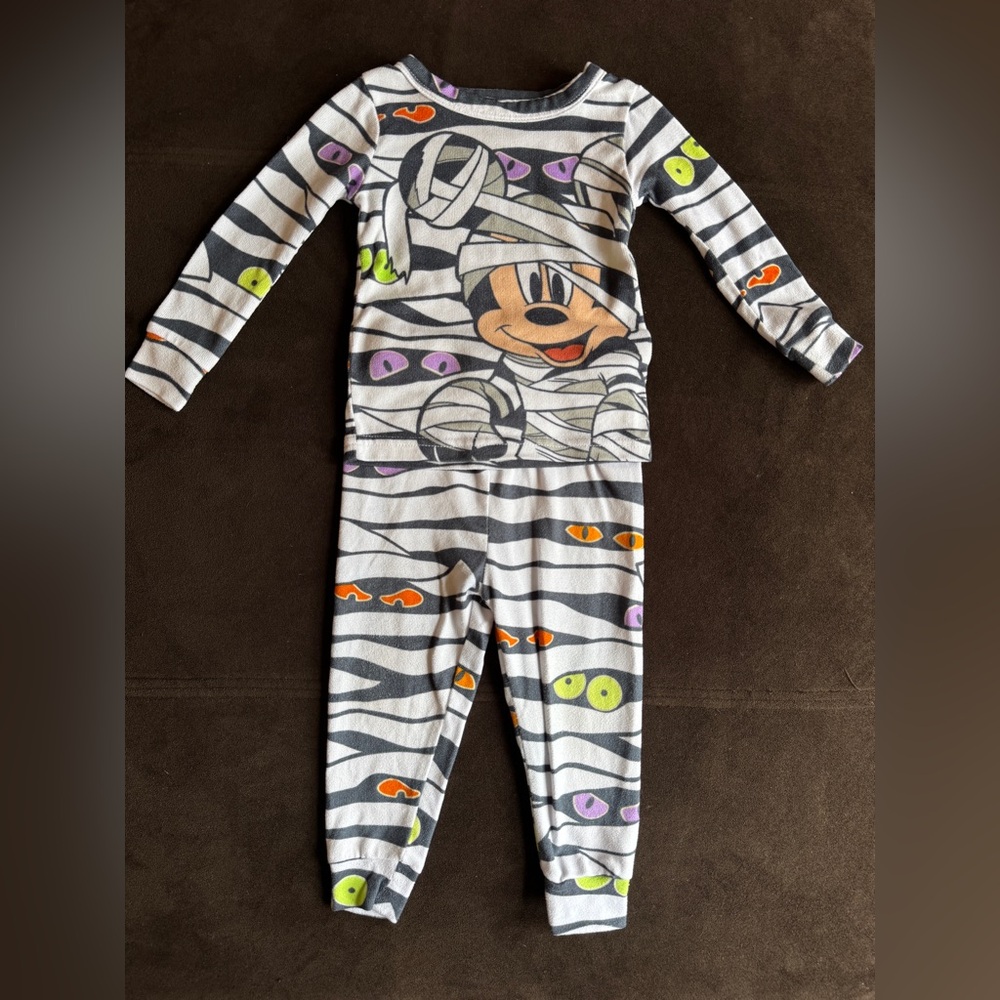 Disney Mickey Mouse Mummy Pajama Set
